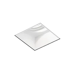 Indbygget spotlys STRANGE TRIMLESS 1.0 - LED 1-flamme, firkantet, skylle, kardanisk drejning IP20, mat, trafik hvid dæmpbar
