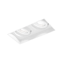 LED Recessed spot STRANGE 2.0, 350/500mA, 2x 7/10W 2700K, CRi >90, white