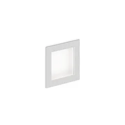 Vægindbygningslampe LITO WALL REC 1.0 IP20, aluminium anodiseret 