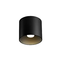 Downlight RAY 1.0 - PAR16 cylindrisk, uden reflektor GU10 IP20, mat, kulsort dæmpbar