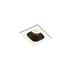 Downlight PIRRO 1.0 1-flamme IP20, sort, hvid dæmpbar