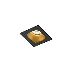 Downlight PIRRO 1.0 1-flamme IP20, guld, sort dæmpbar