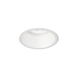 Downlight DEEPER 1.0 rund, gå tilbage GU10 IP20, hvid dæmpbar