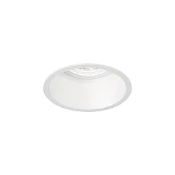 recessed spotlight DEEPER 1.0 - LED rigid, multipower, with leaf springs IP20, mat, traffic white dimmable