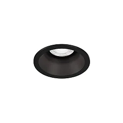 Indbygnings loftlampe DEEP PETIT IP65 1.0 - LED stiv, konstant strøm IP65, sort mat dæmpbar