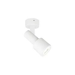 Wall /Ceiling luminaire SARA 1.0 PAR16, GU10 max. 12W, swivelling 90°, white