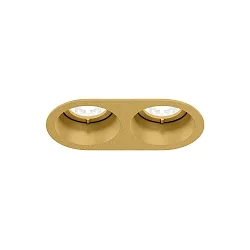 Indbygget spotlys DEEP BIJOU 2.0 - LED 2-flammer, stiv, med klemfjedre IP20, guld dæmpbar