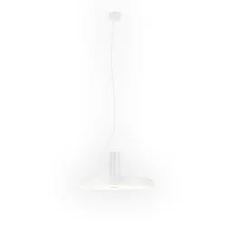 pendant luminaire ROOMOR OFFICE CABLE SUSP 1.0 OPAL IP20, white matt dimmable