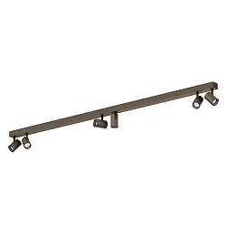 Spotlight bar CENO 6.0 6-flammer, kardanisk drejning IP20, bronze dæmpbar