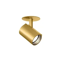 LED Recessed spot CENO 1.0, 1800-2700K, CRi >95, rotatable/swivelling, dimmable, gold