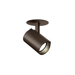 LED Recessed spot CENO 1.0, 1800-2700K, CRi >95, rotatable/swivelling, dimmable, bronze