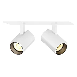 Downlight CENO 2.0 2-flammer, svingbar, drejelig IP20, hvid dæmpbar