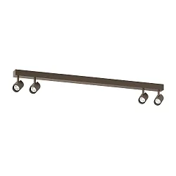 overflade lampe CENO 4.0 4-flammer, svingbar, drejelig IP20, bronze dæmpbar