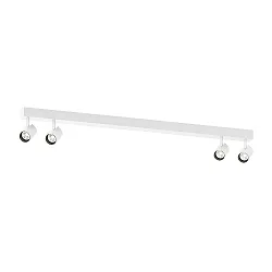 overflade lampe CENO 4.0 4-flammer, svingbar, drejelig IP20, hvid dæmpbar