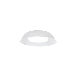 LED Wall /Ceiling luminaire TOWNA 1.0, IP44, Ø 25.4cm, 2700K, dimmable, white