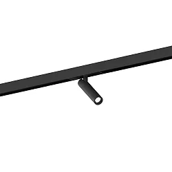 Skinne spot MATCH ON STREX 1.0 med adapter IP20, sort mat 