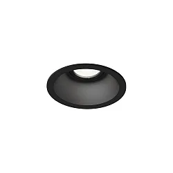 LED Recessed spot DEEP 1.0, IP20, 350/500mA, 7/10W 1800-2850K, CRi >95, with leaf springs, black