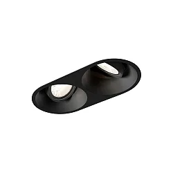 Downlight DEEP 2.0 2-flammer IP20, sort dæmpbar