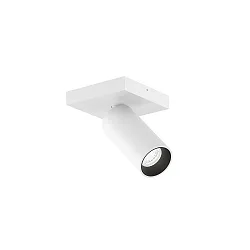 spot PILLO 1.0 swivelling GU10 IP20, white matt