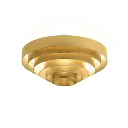 Loftlampe J.J.W. 03 E27 IP20, guld dæmpbar