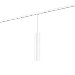1-faset pendul RAY ON TRACK 3.0 - PAR16 cylindrisk, lang, med adapter GU10 IP20, mat, trafik hvid dæmpbar