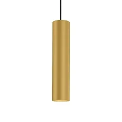 LED Pendant luminaire RAY MULTI 3.0, 6W 1800-2850K, CRi >95, dimmable, gold