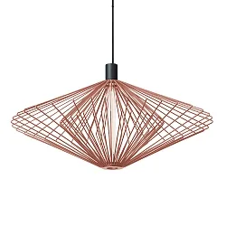 pendant luminaire WIRO 2.0 DIAMOND CEILING SUSP E27 IP20, copper 