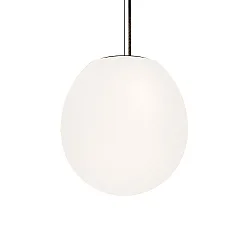 Pendel DRO SUSPENDED 3.0 - Ø 29CM E27 IP20, opal hvid, sort mat dæmpbar
