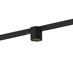 Skinne spot HEXO ON STREX 1.0 med adapter IP20, sort mat 
