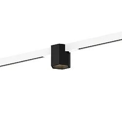 Skinne spot HEXO ON STREX 1.0 med adapter IP20, sort mat, hvid mat 