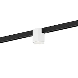 Skinne spot HEXO ON STREX 1.0 med adapter IP20, sort mat, hvid mat dæmpbar
