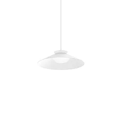 Pendel CLEA 1.0 - Ø 35CM rund, direkte / indirekte IP20, hvid mat dæmpbar