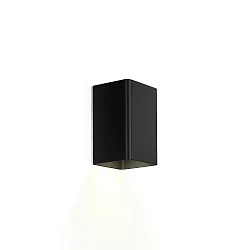 Væglampe DOCUS MINI 1.0 - PAR16 - UP OR DOWN up, down, 1-flamme, firkantet GU10 IP20, mat, kulsort dæmpbar