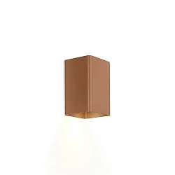 Væglampe DOCUS MINI 1.0 - PAR16 - UP OR DOWN up, down, 1-flamme, firkantet GU10 IP20, kobber dæmpbar
