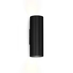 Væglampe RAY MINI 2.0 - PAR16 up / down, 2-flammer GU10 IP20, mat, kulsort dæmpbar