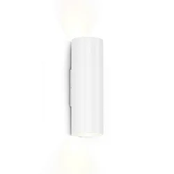 Væglampe RAY MINI 2.0 - PAR16 up / down, 2-flammer GU10 IP20, mat, trafik hvid dæmpbar