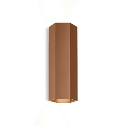 Væglampe HEXO MINI 2.0 - PAR16 up / down, 2-flammer GU10 IP20, kobber dæmpbar