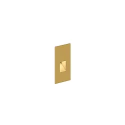 Vægindbygningslampe STRIPE WALL REC 0.4 IP20, guld 