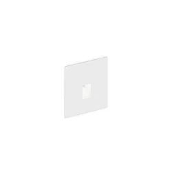 Vægindbygningslampe STRIPE WALL REC 0.7 IP20, hvid mat 