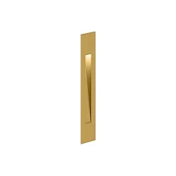 Vægindbygningslampe STRIPE WALL REC 2.2 IP20, guld 