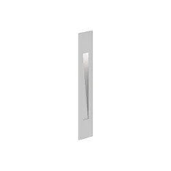 Vægindbygningslampe STRIPE WALL REC 2.2 IP20, aluminium børstet 