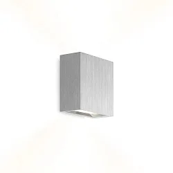 LED Wall luminaire CENTRAL 2.0, Up&Down, 8W 3000K, CRi >90, dimmable, aluminum brushed