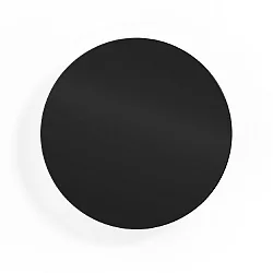 LED Wall luminaire MILES 3.0 ROUND, indirect, Ø 26cm, 8W 3000K, CRi >90, dimmable, black