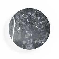 LED Wall luminaire MILES 3.0 ROUND, indirect, Ø 26cm, 8W 3000K, CRi >90, dimmable, marble black