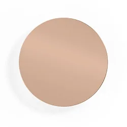 LED Wall luminaire MILES 3.0 ROUND, indirect, Ø 26cm, 8W 3000K, CRi >90, dimmable, copper