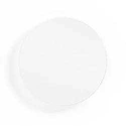 LED Wall luminaire MILES 3.0 ROUND, indirect, Ø 26cm, 8W 3000K, CRi >90, dimmable, white