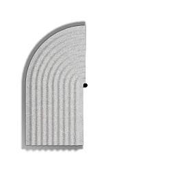 dekorativt element TAPIS SOFT WALL SURF 4.1, grå