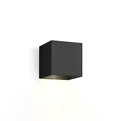 Væglampe BOX 1.0 ensidig IP20, sort dæmpbar