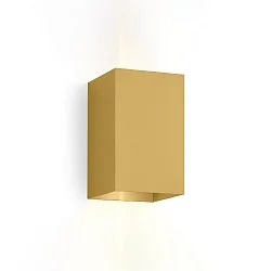 Væglampe BOX 3.0 up / down IP20, guld dæmpbar