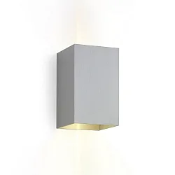 Væglampe BOX 3.0 up / down IP20, aluminium børstet dæmpbar